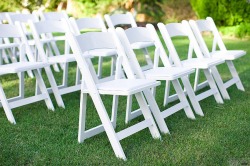 White Folding Chair 834541888 White Garden Resin Chair $3