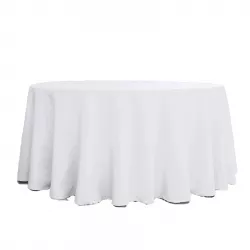 Round Tablecloth (White)