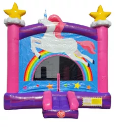 Unicorn Bounce House $150