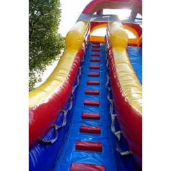 W 322 Red Slide 3 22ft Screamer Water Slide $455