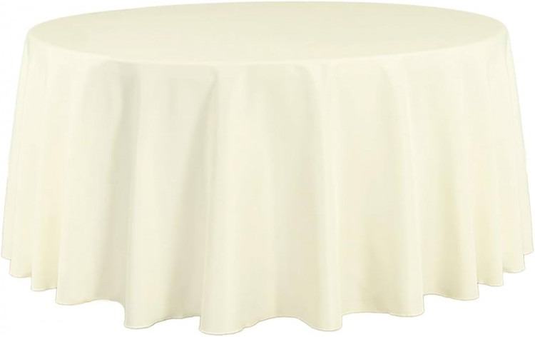 Round Tablecloth (Ivory)
